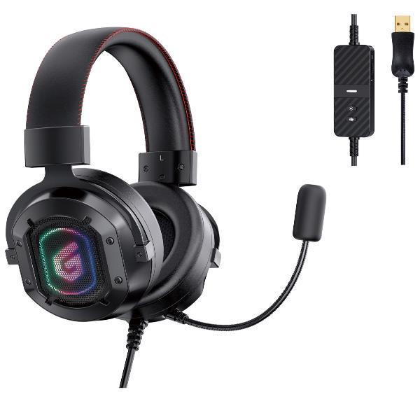 Conceptronic ATHAN02B - Cuffie con microfono - canale …